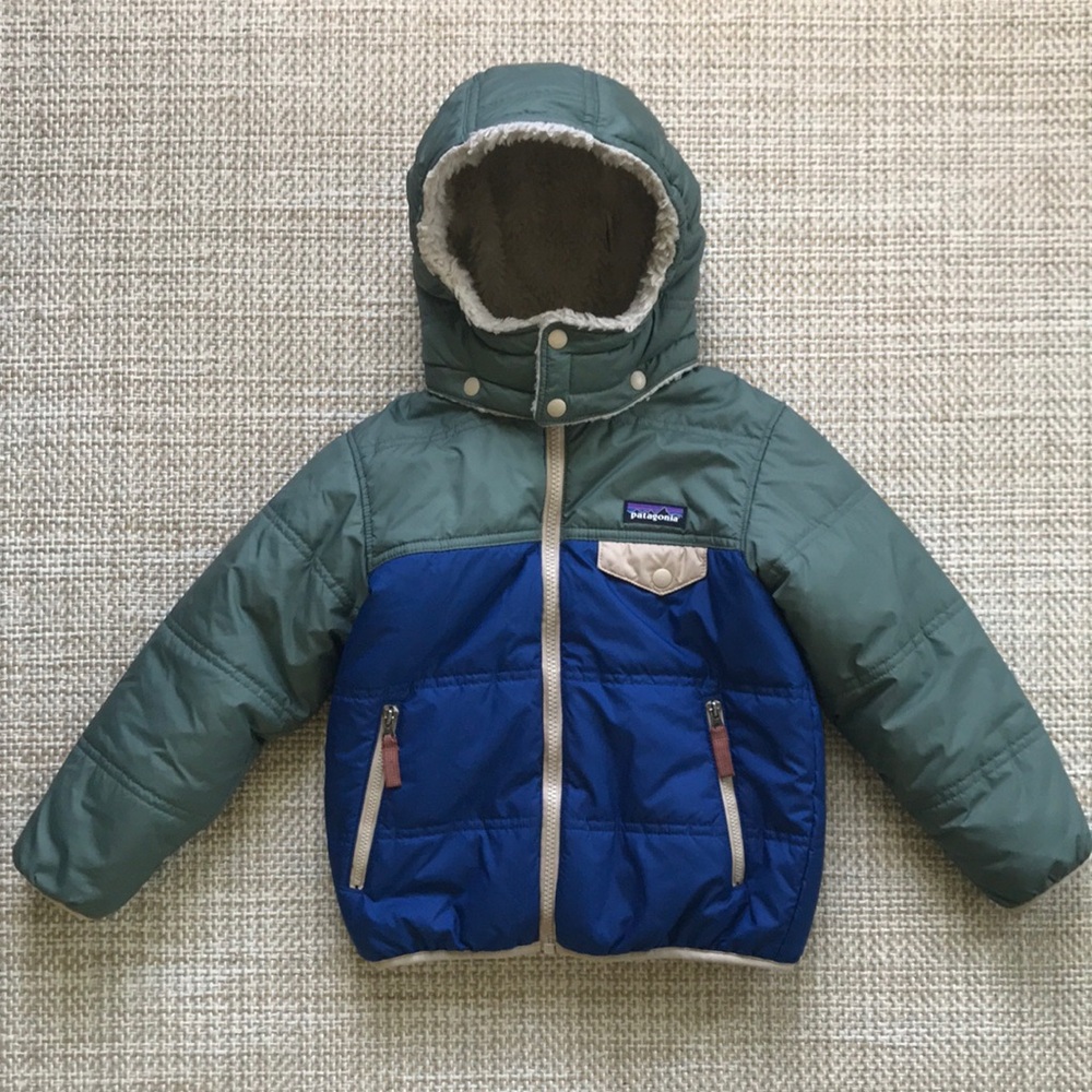 Patagonia Reversible Tribbles Jacket (size 5T)